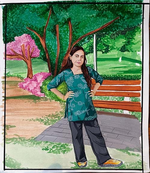 Anjali day 3 Outdoor Work