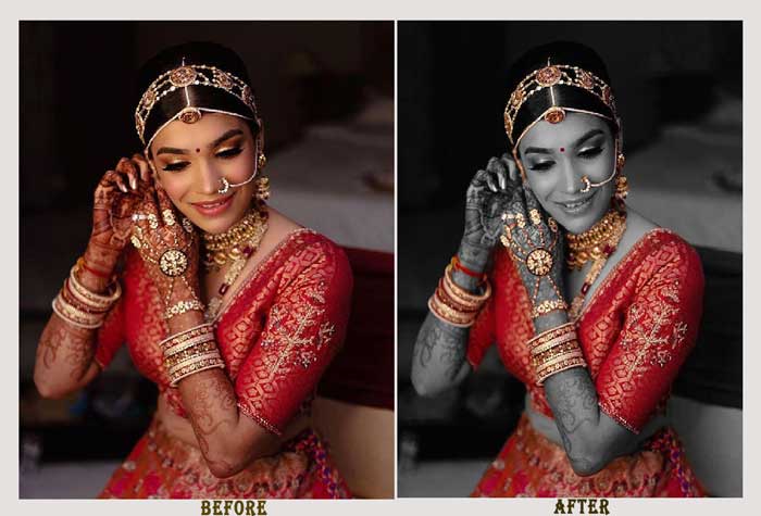 Color correction in photoshop