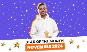 Star of the November Month 2024 - Graphic Design Course Student Chirag
