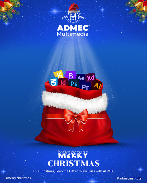 christmas ad by arti for admec multimedia institute