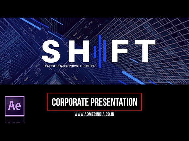 Corporate Presentation in After Effects