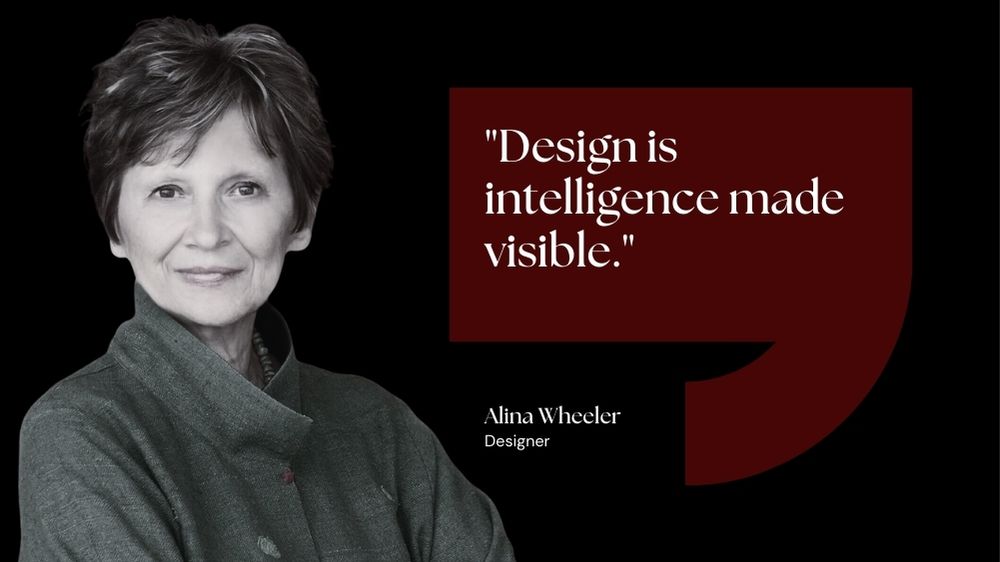 " Design is intelligence made visible."