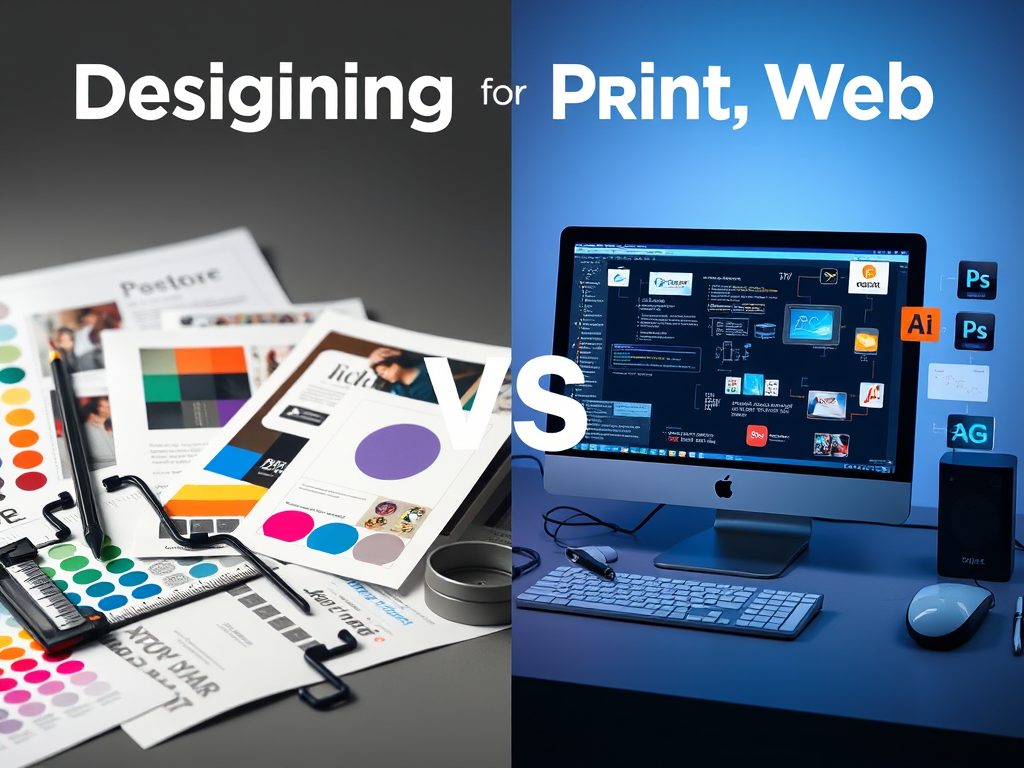 design for print and web