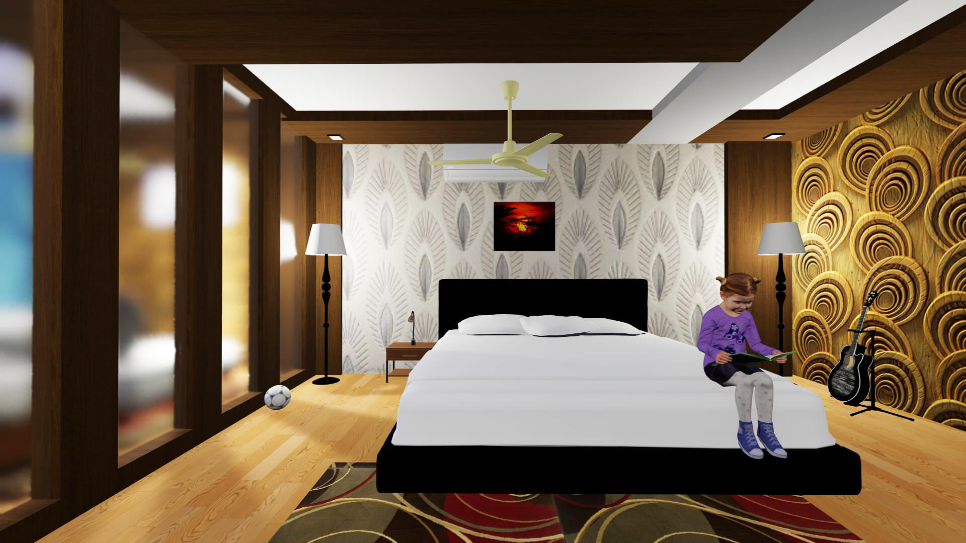 Interior View from Far