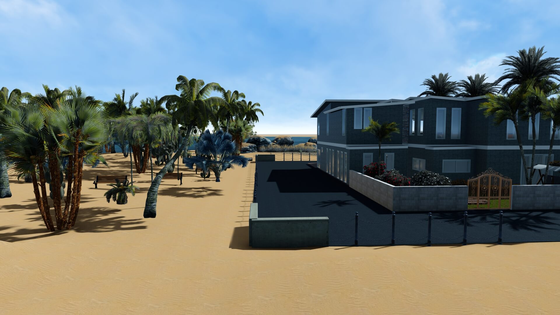 Left Side Building View