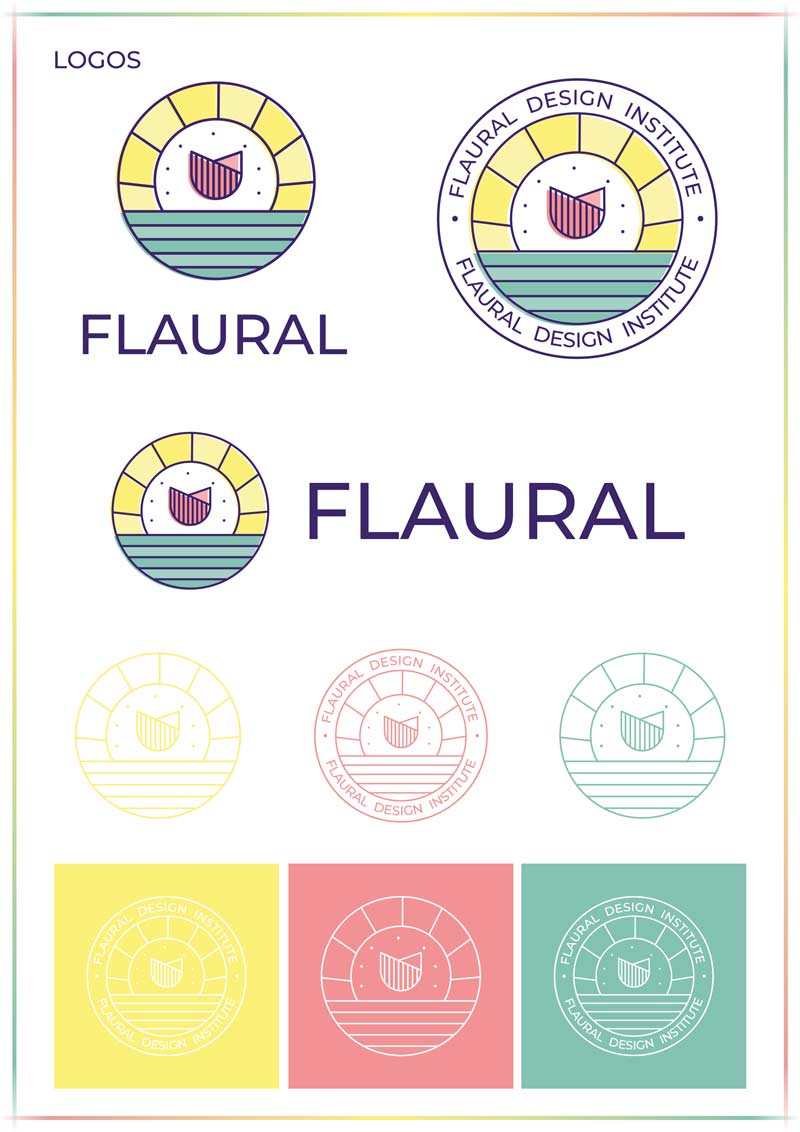 Logo design color variation