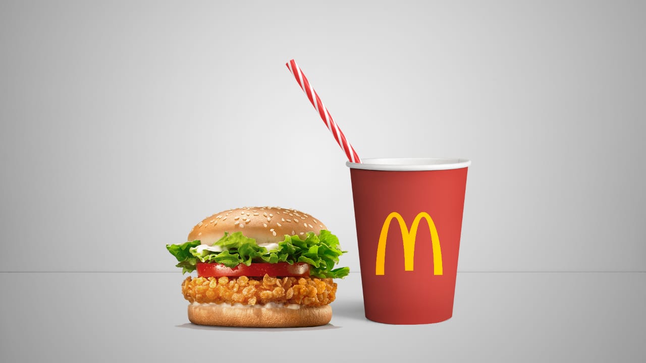 Mcdonald product mockup design
