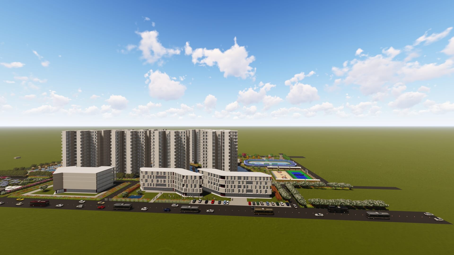 Outside View from far