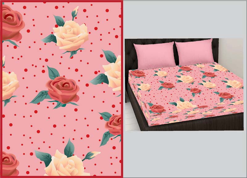 Textile Pattern Design for Bedsheet