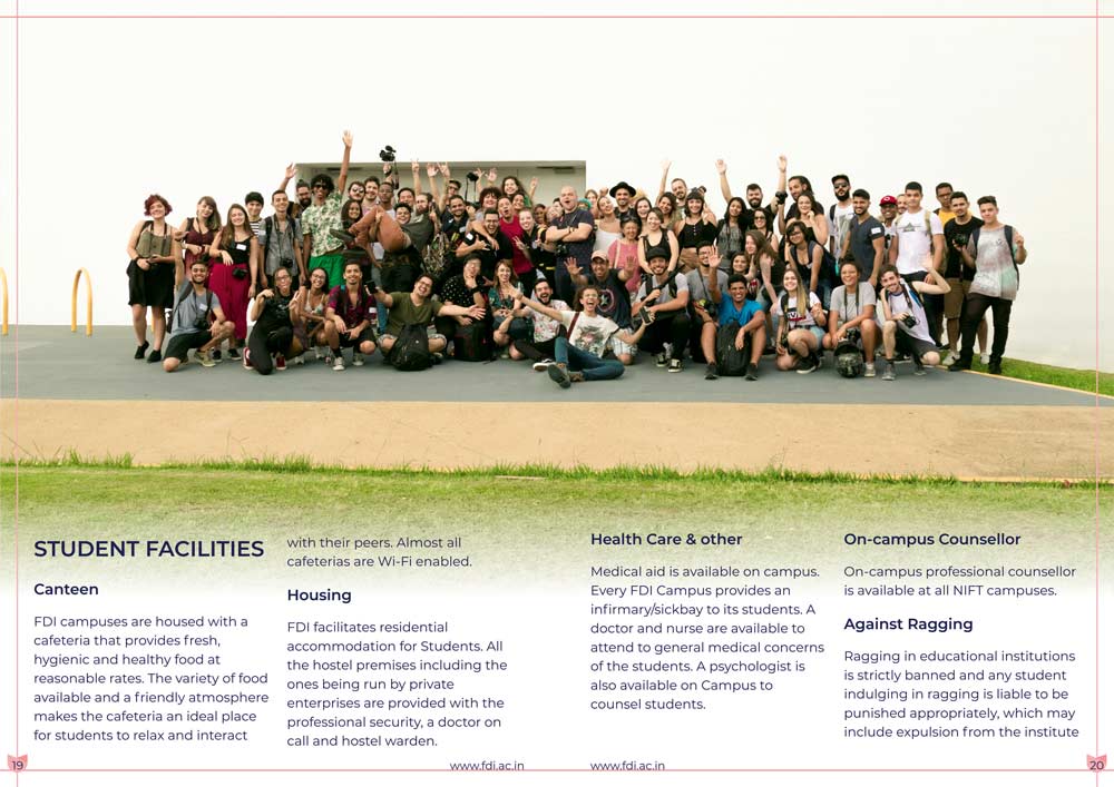 Flaural Design Institute Student Facility Prospectus Design