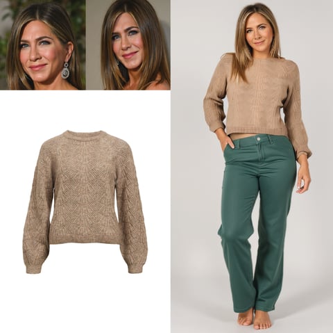 Same person's face wtih different scaling