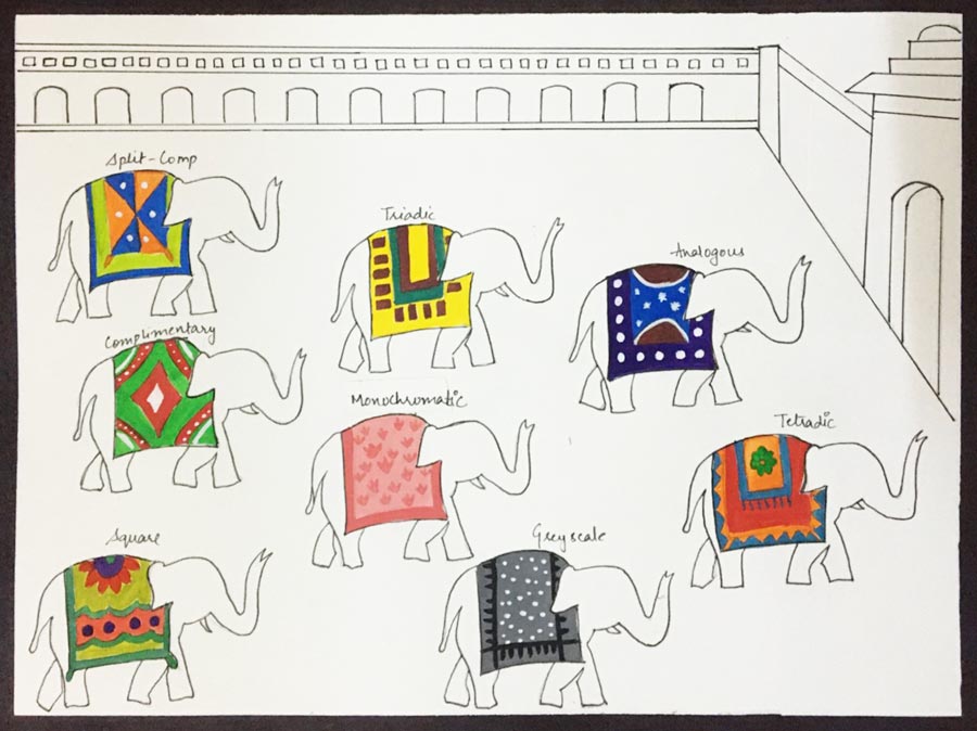 Color Scheme in Elephant Theme