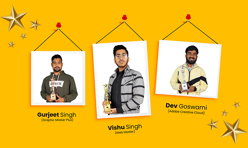 Star of the year awards 2024 admec multimedia institute delhi